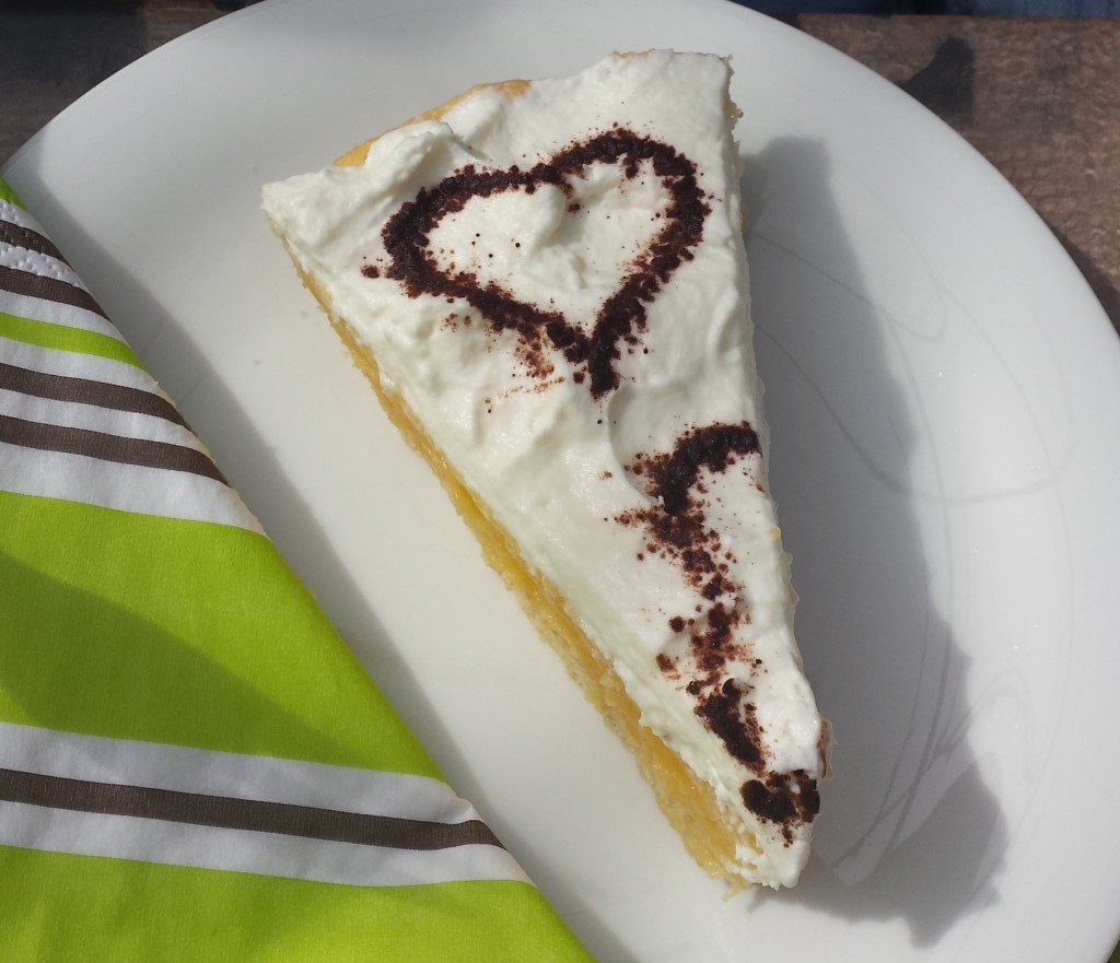 Et voila: eine Orangen-Zitronen-Tarte 