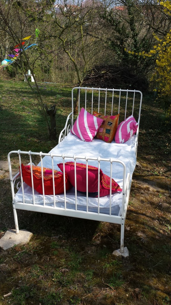 Hier darfst du dich für schöne Bilder betten!