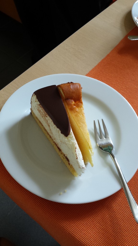 Meine Probierstücke: Käse- und Soufflékuchen