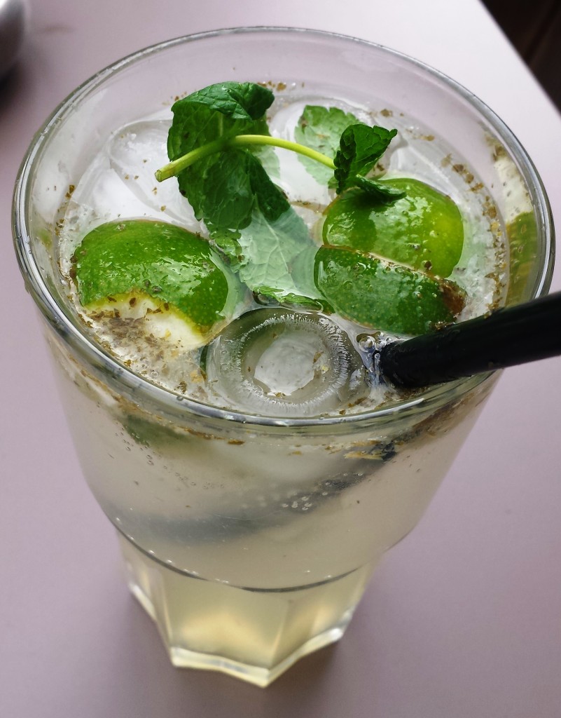 Selbst gemachte Zitrone-Minze-Limo