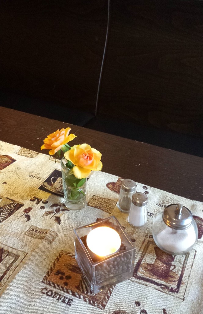 Dekoration im Café