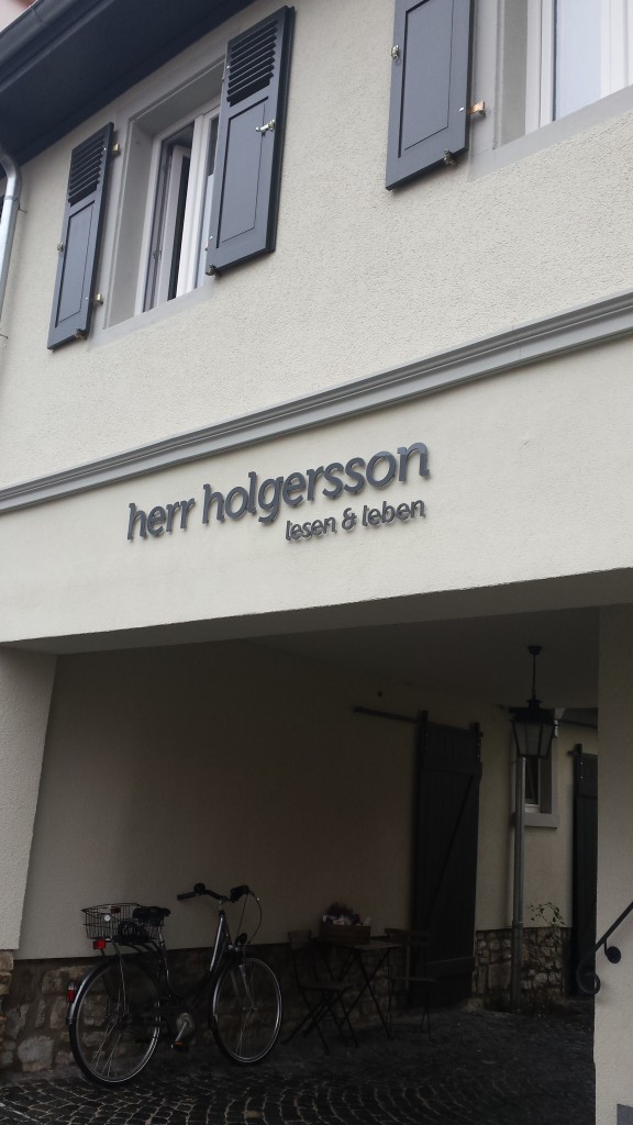 herr holgersson, Buchhandlung