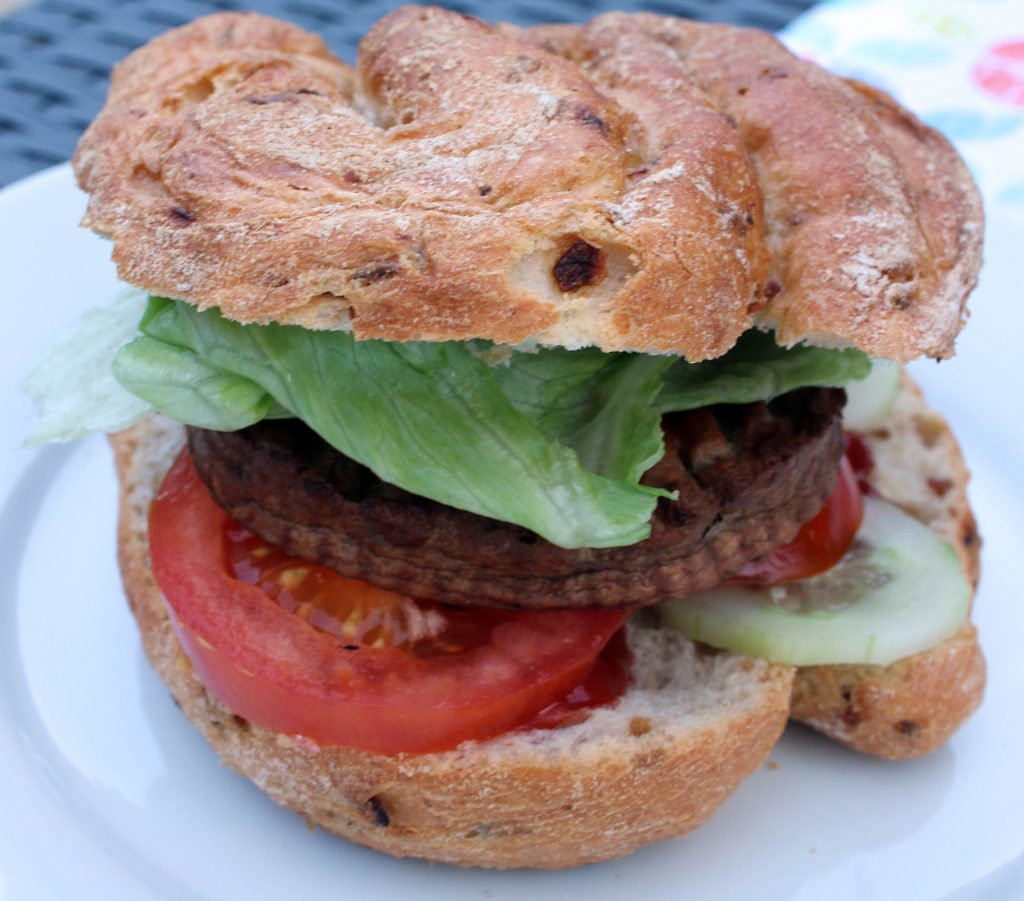 veganer Hamburger EDEKA