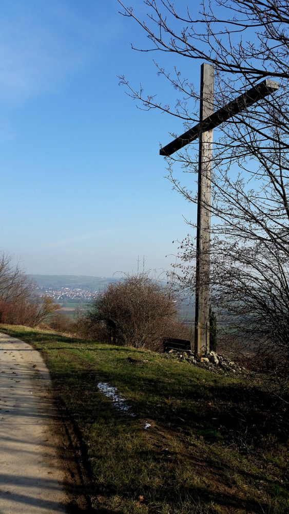 Friedenskreuz Wanderung Jugenheim Rheinhessen