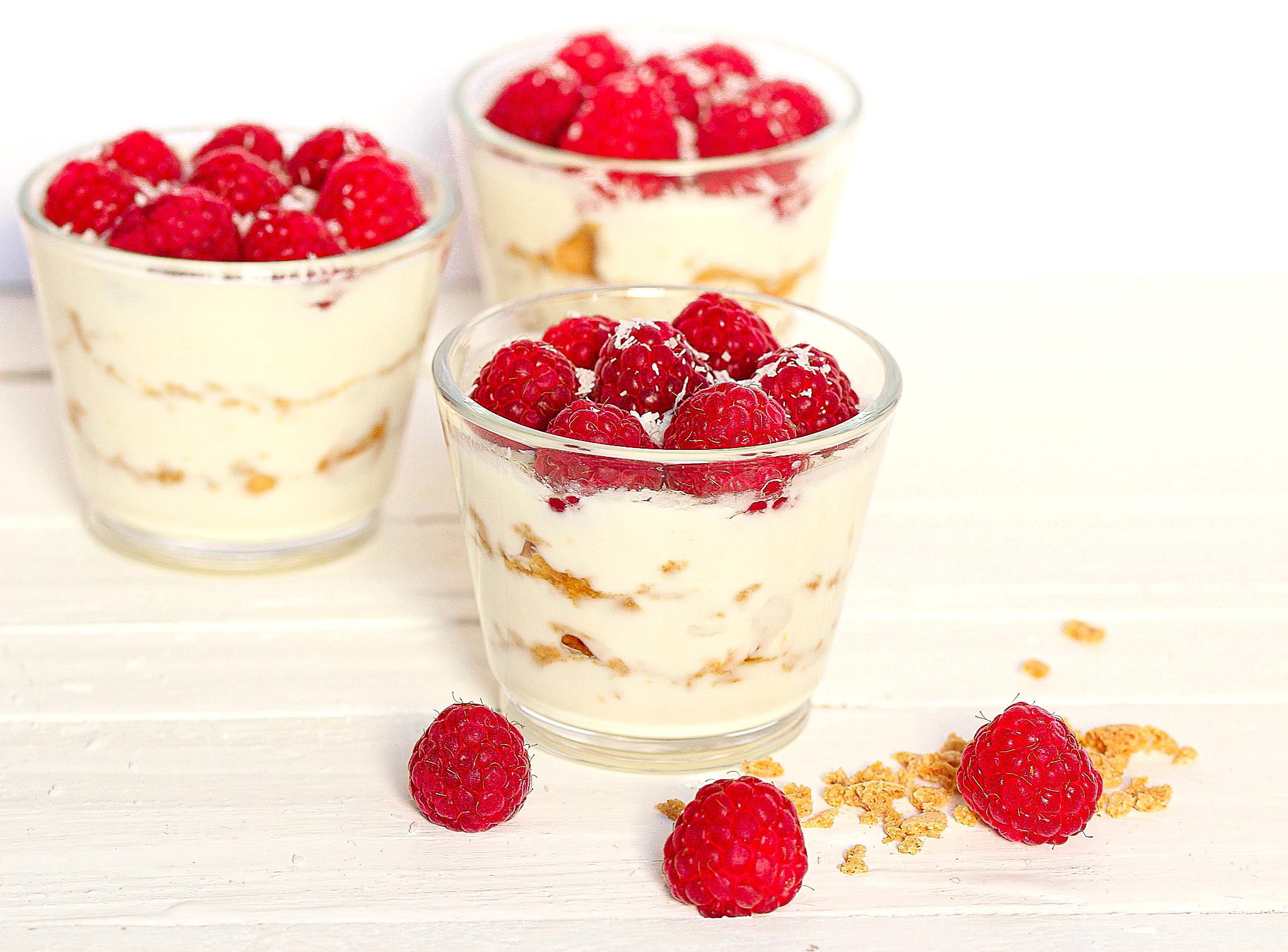 Mascarpone Dessert Nachspeisen im Glas