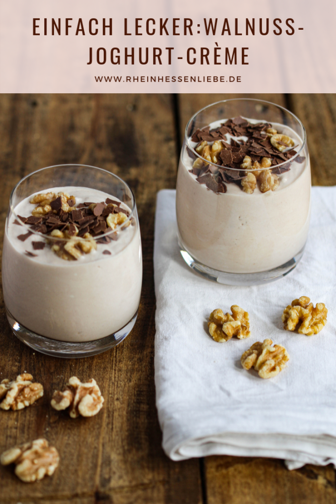 Walnuss-Joghurt-Crème
