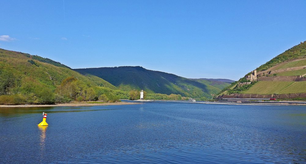Wandern in Rheinhessen: Rhein-Nahe-Ecke in Bingen 