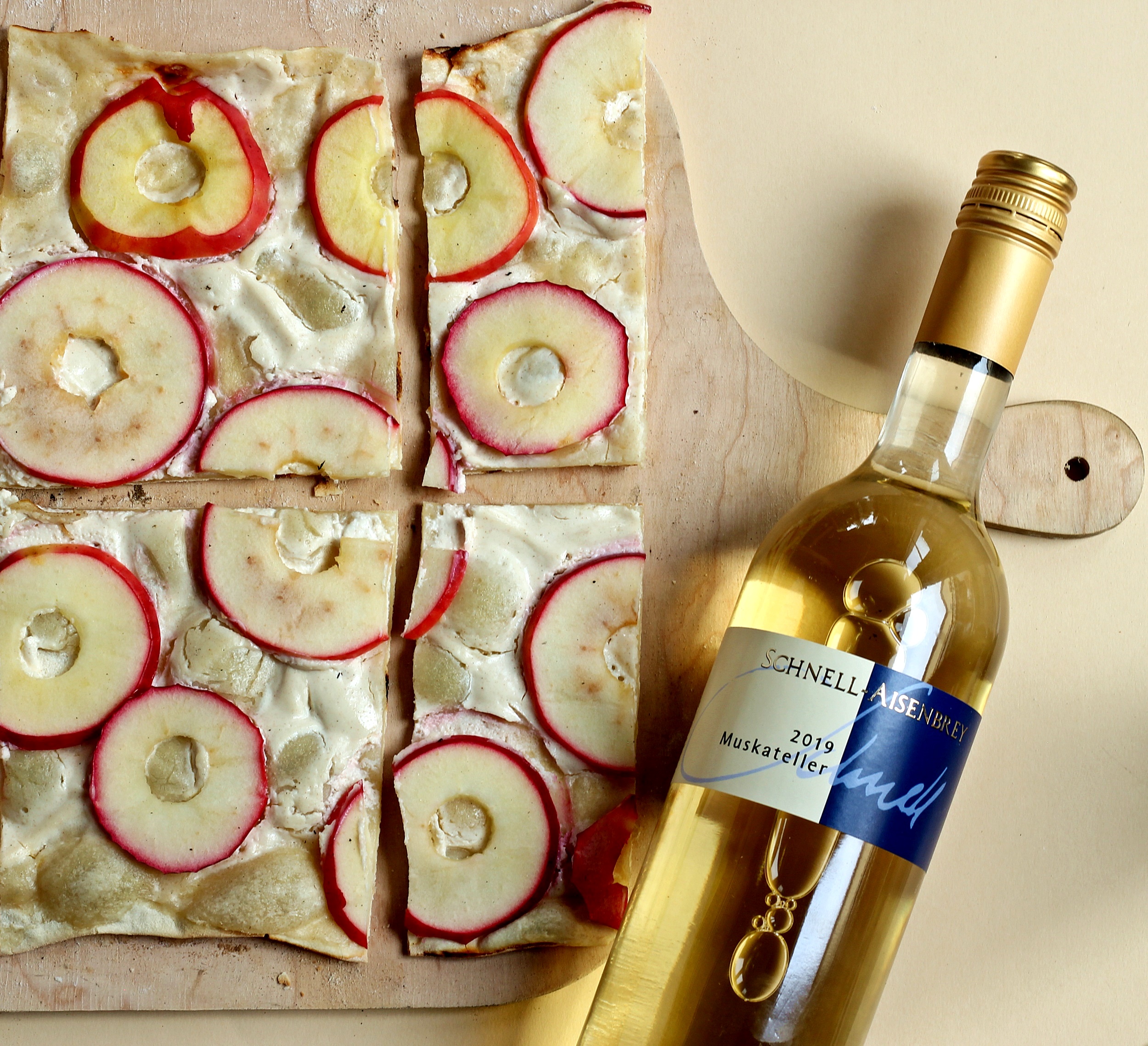 Flammkuchen-Rezept Weingut Schnell-Aisenbrey Weingut Kruppenbacher Jugenheim Rheinhessen