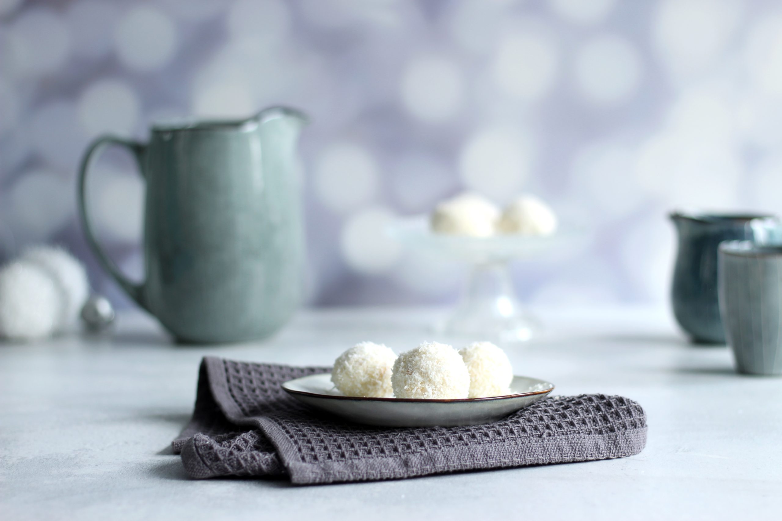 Schneebälle Rezept mit Kokos - vorweihnachtlicher Genuss