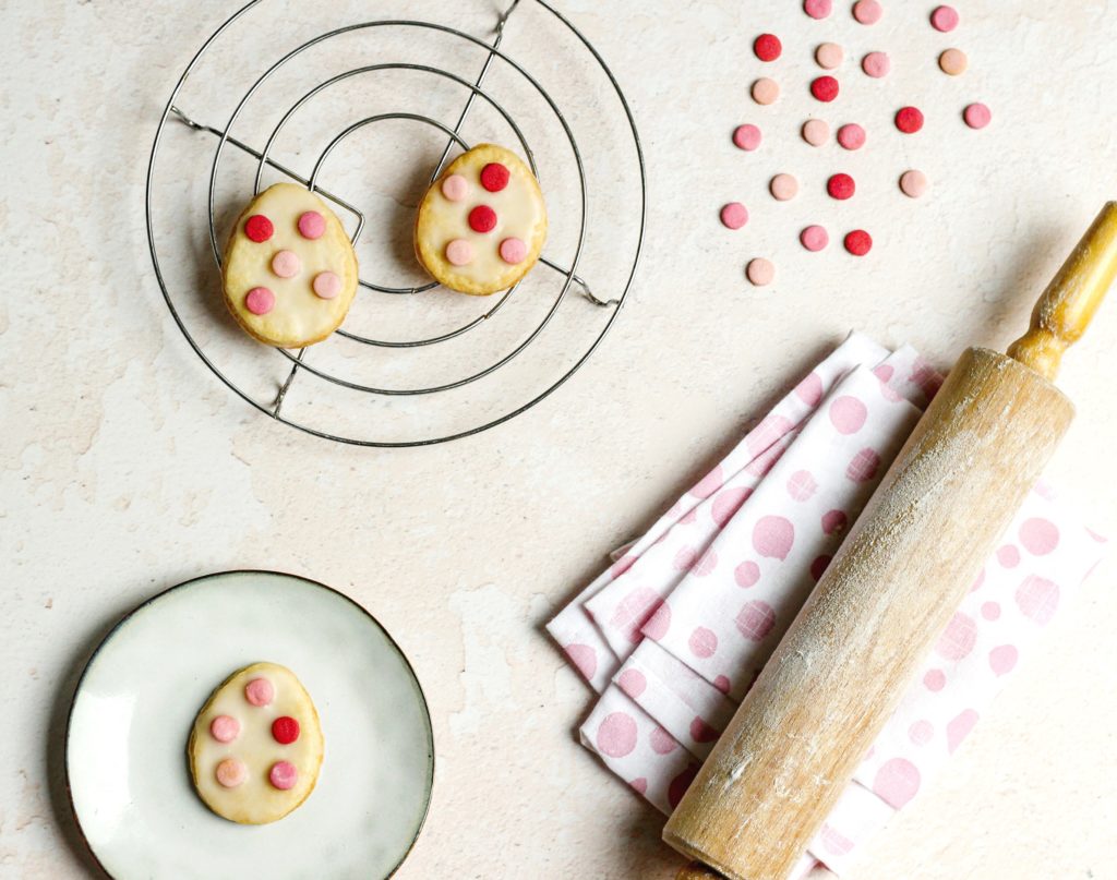 Zitronige Osterkekse backen - schnelles und einfaches Rezept