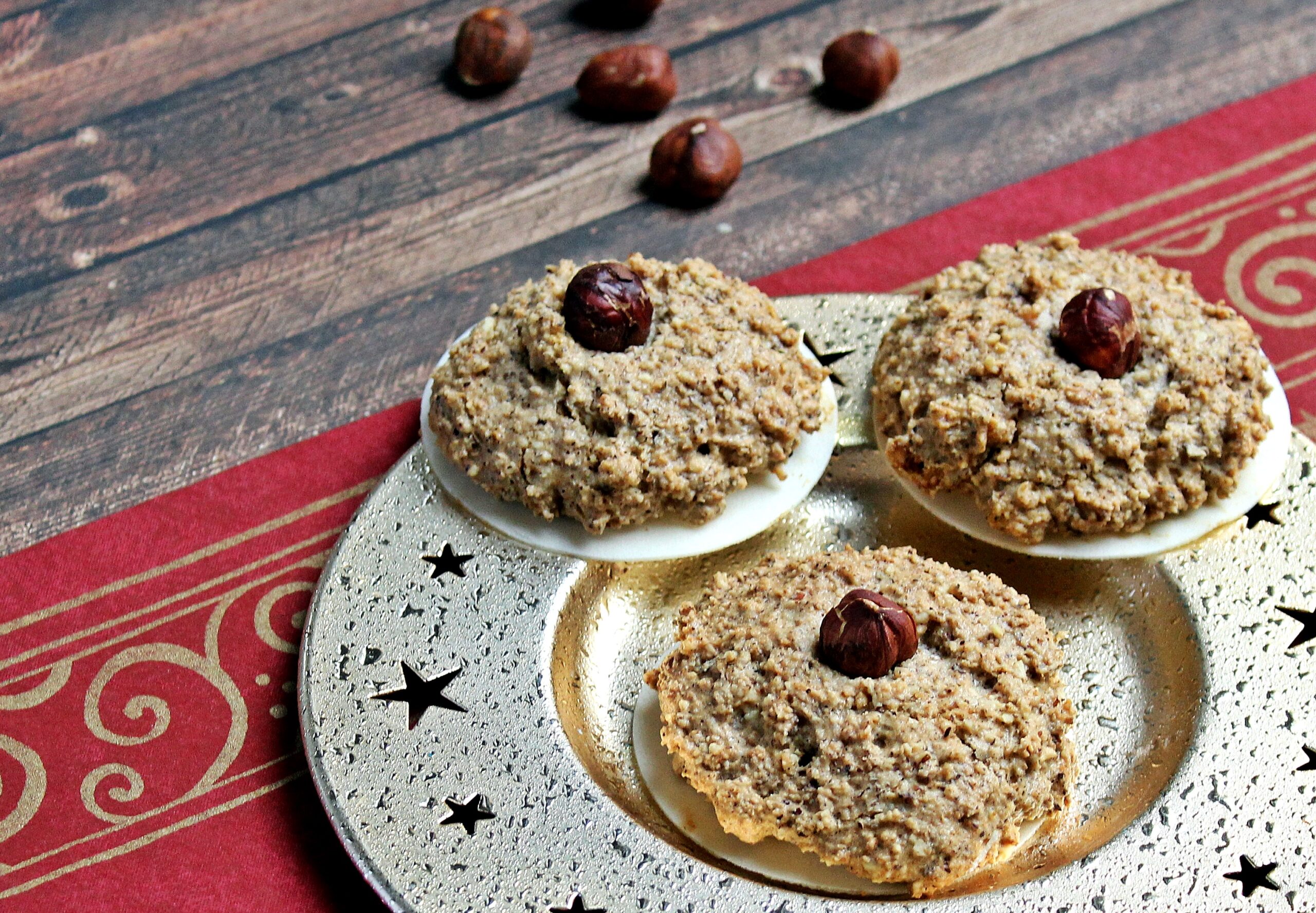 Haselnussmakronen Rezept für Weihnachten