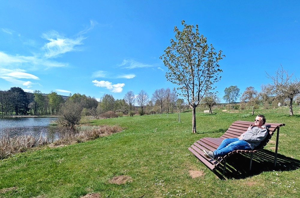 Allenbacher Weiher Wanderliege