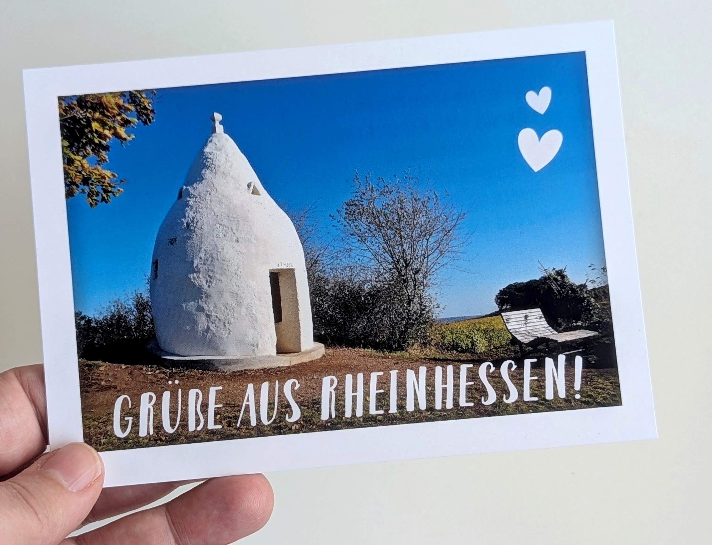 Urlaubspostkarte schreiben und gestalten mit Send a Smile