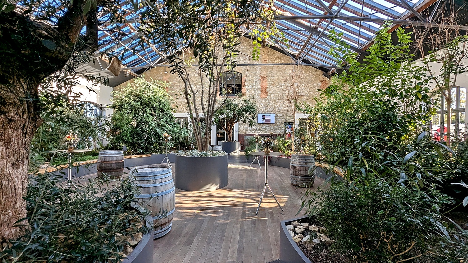 Innengarten Winzerkeller Ingelheim 